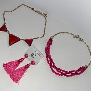 Pink Jewelry bundle